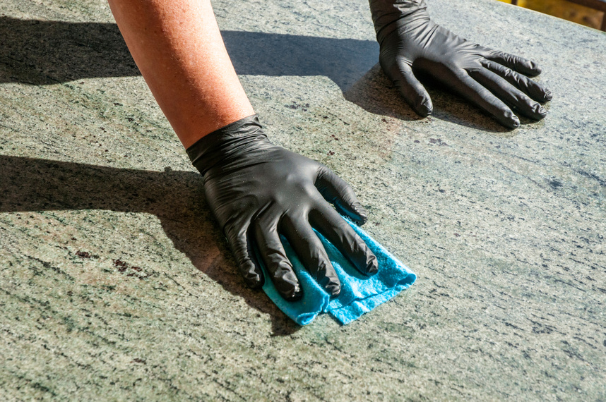 Cleaning surface